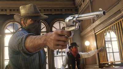Una captura de pantalla de Red Dead Redemption 2.