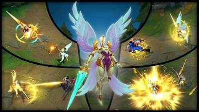 A visual representation of Kayle’s abilities