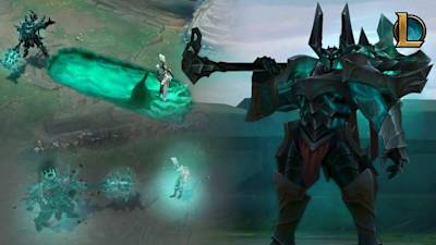 Mordekaiser's shield is great for tower dive plays