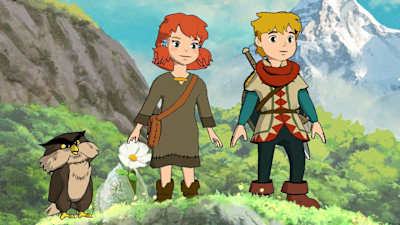 A screenshot of characters from Baldo, the forthcoming video game by developers Naps Time.