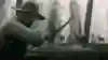 A screenshot of Arthur Morgan stowing a deer in Red Dead Redemption 2