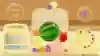 Die Melone nimmt einiges an Platz ein