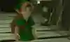 Screenshot of Link in Ocarina Of Time.
