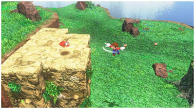 Chuck cappy when you're in the air to avoid danger