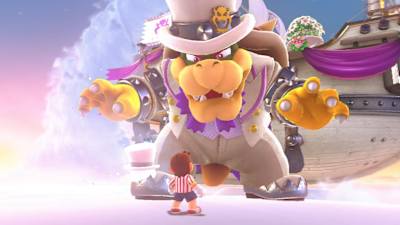 A screenshot from Super Mario Odyssey