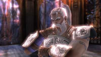 A screenshot of Edge Master in Soulcalibur V