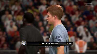 Kevin De Bruyne en FIFA 19.