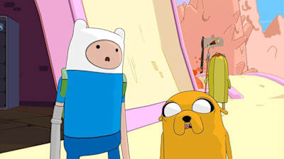 Una captura de pantalla de Adventure Time: Pirates of the Enchiridion.