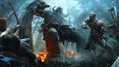 Kratos'a bu oyunda oğlu Atreus eşlik ediyor