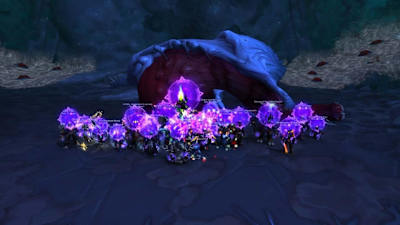 A screenshot from World Of Warcraft: Battle For Dazar'alor.