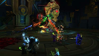 A screenshot from World Of Warcraft: Battle For Dazar'alor.
