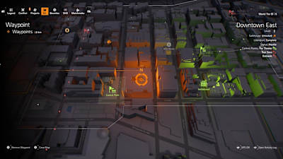 A screenshot from The Division 2 showing the location of the Demon hunter mask.