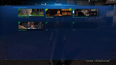 Un vistazo a las misiones secundarias de Final Fantasy 7 Remake