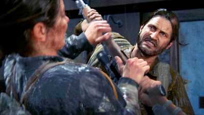 The Abby vs Tommy bossfight in The Last of Us Part 2