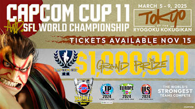 La Capcom Cup, c'est à nouveau beaucoup d'argent en jeu