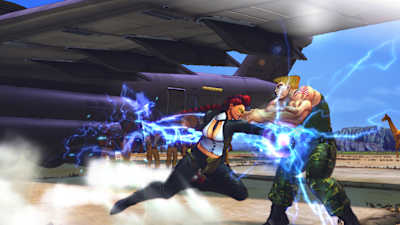 C. Viper in Street Fighter IV.