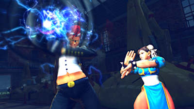 C. Viper in Street Fighter IV.
