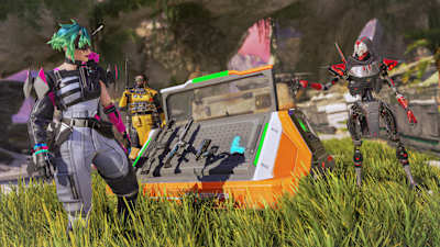 A screenshot from the popular first-pson shooter Apex Legends. 