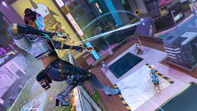 A screenshot from the video game Apex Legends. 