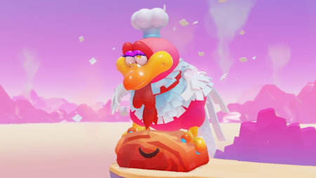 Jawohl, das ist Mario als Fleischklumpen