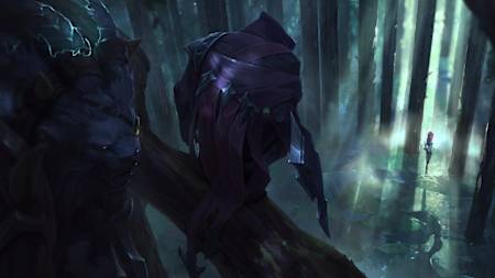 Jax ambush scene in League of Legends.