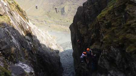 Honister Slate Mine is not for those with a fear of heights