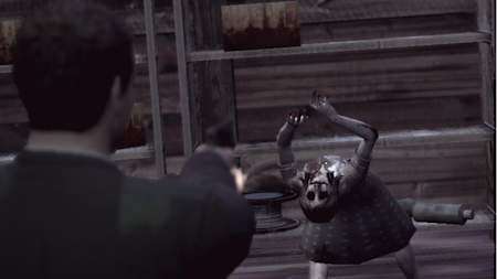 Captura de pantalla de Deadly Premonition.