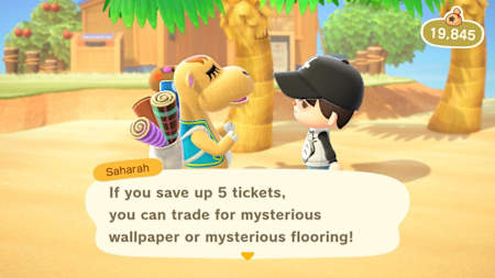 Aziza verkauft Teppiche, Böden und Tapeten.