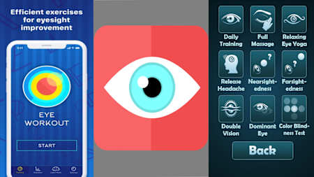 Há apps dedicadas ao treino da visão