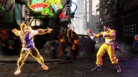 Screengrab of Luke in Street Fighter 6.