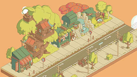 Süße Optik in der Ladenstraße: Minami Lane