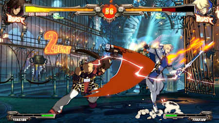 Xrd a apporté un nouveau style graphique à Guilty Gear