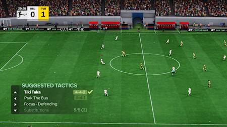 Új mód a taktikák testreszabására az EAFC 25-ön