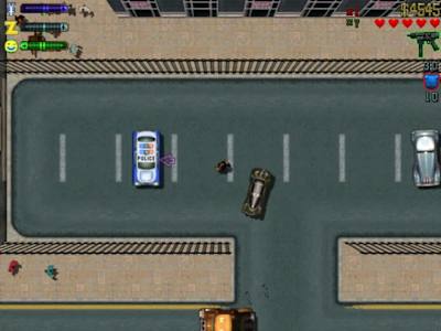Screenshot from Grand Theft Auto II (GTA 2).