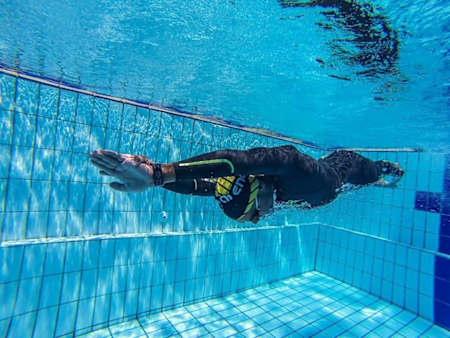 Wie ein Fisch im Wasser.