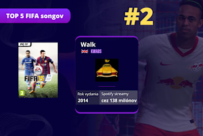TOP 5 FIFA songov – Walk