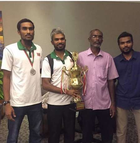 From L to R: Shah, M. Sajid, A. Sajid, H. Sajid