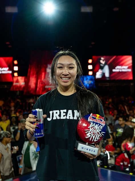 JREAMZ after winning Red Bull Dance Your Style National Final 2026