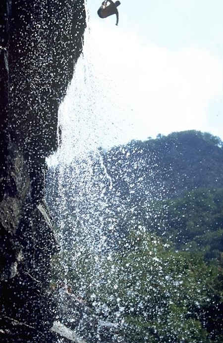 Brontallo 1998 - La deuxième édition du Red Bull Cliff Diving