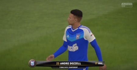 Ipswich midfielder Andre Dozzell is promising