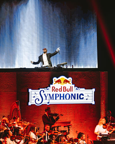 Metro Boomin podczas koncertu Red Bull Symphonic