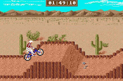 Una captura de pantalla de California Games