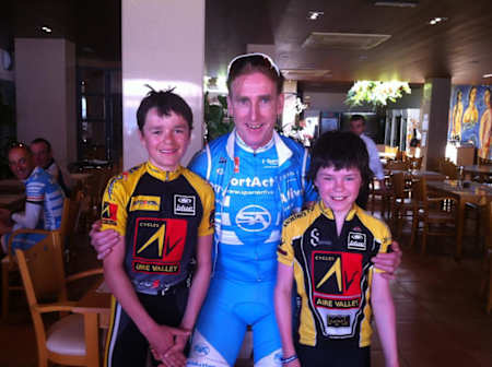 Tom Pidcock, Sean Kelly, Joe Pidcock