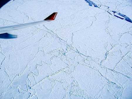 View from a Pole overflight with Air Berlin.