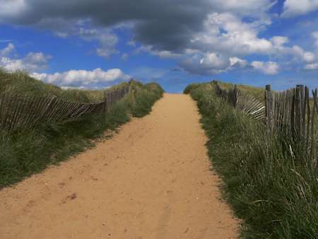 Sand dunes in Norfolk