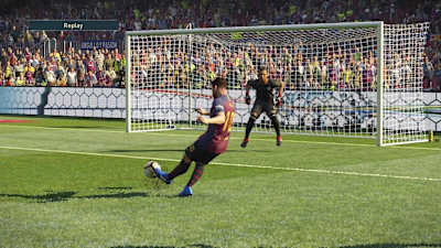 Use controlled shots when you are in the penalty area