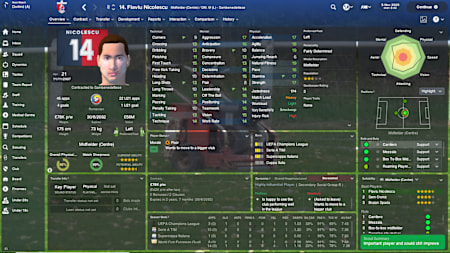 Football Manager 2019'daki regen oyuncu