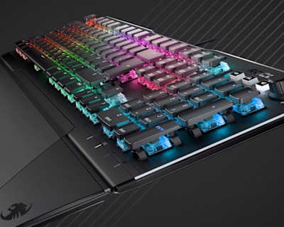 Markanter Look dank Raum für Switches