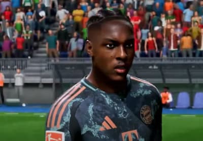 Mathys Tel en EA Sports FC 25.