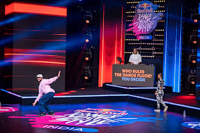 Participants perform at the Red Bull Dance Your Style 2021 India Finals
